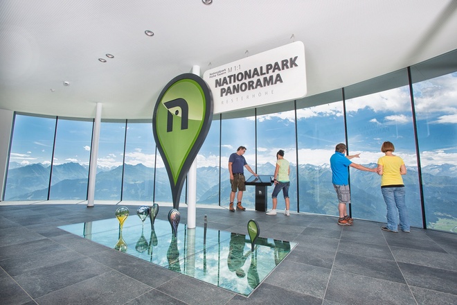 Panoramafenster in den Nationalpark Hohe Tauern
