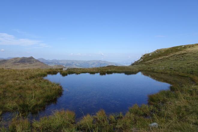 Erster toller Ausblick bei der Sintersbachscharte