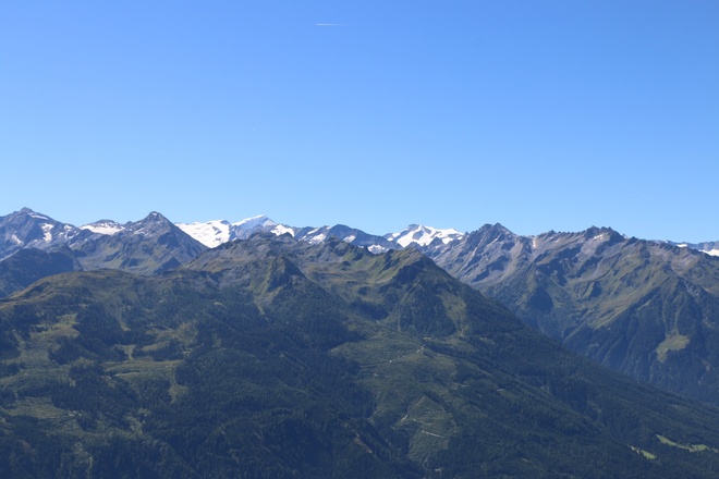Ausblick in die Hohen Tauern