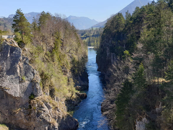 Steyrdurchbruch, Blick in die Schlucht © MItterhuber