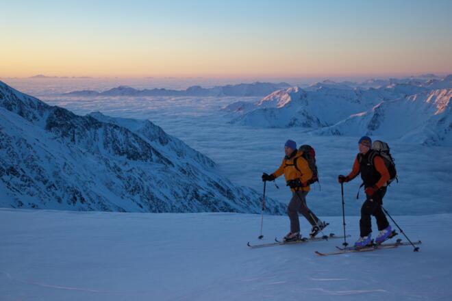 Aufstieg zum Similaun 3606 m