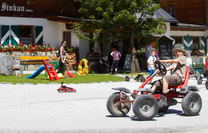 Spielplatz beim Gasthof Finkau