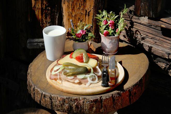 Huberalm Jause