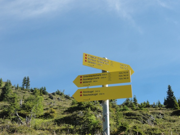 Wegweiser Gaisstein