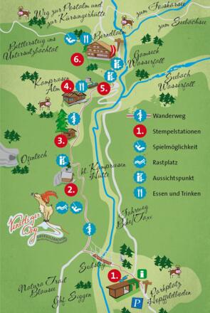 Venedigerweg Tafel