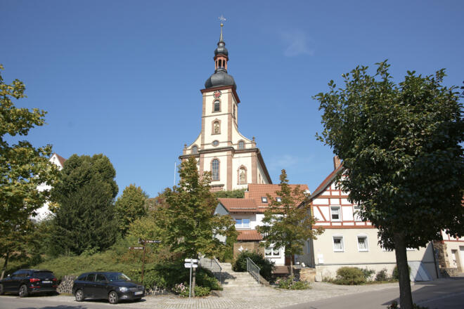 Kirche St. Kilian in Oberelsbach