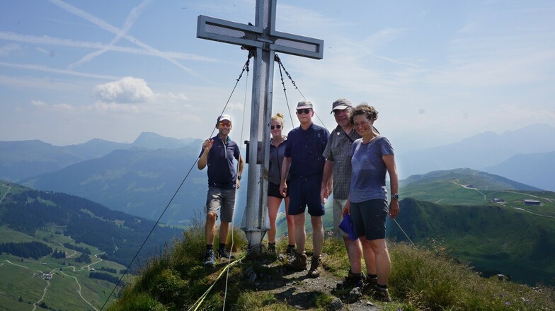 Gipfel des Rossgruber 2.156 m