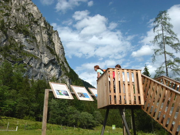 Am Erlebnisweg "Von Alm zu Alm" © Nationalpark Kalkalpen_Stückler
