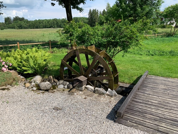 Das namensgebende Wasserrad