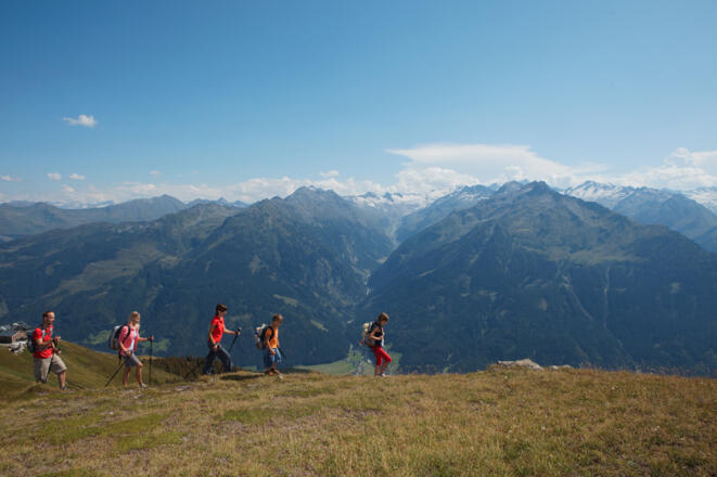 Aussicht am Wildkogel