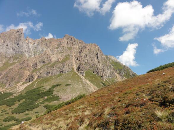 Herrensteig - traumhafte Aussichten auf dem Weg Richtung Gr. Rettenstein