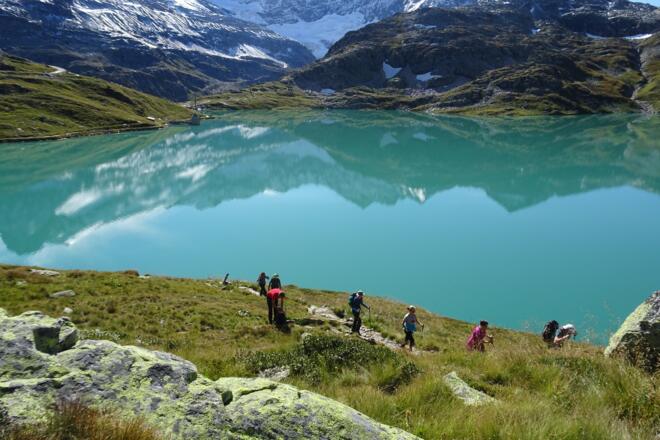 Blick zurück zum Weißsee