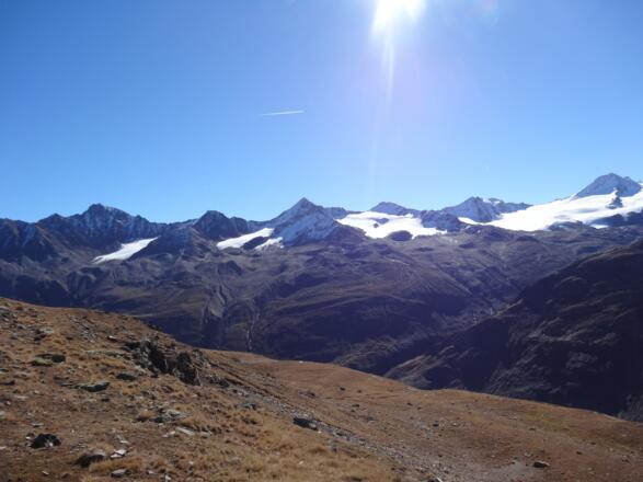 Aufstieg zur Guslarpitze