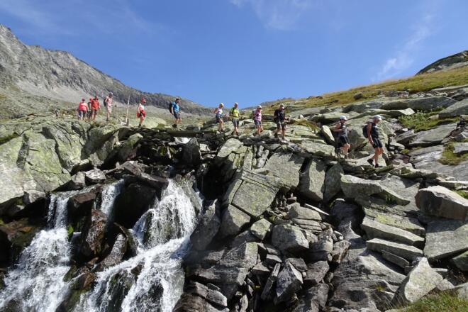 Abstieg von der Zittauer Hütte