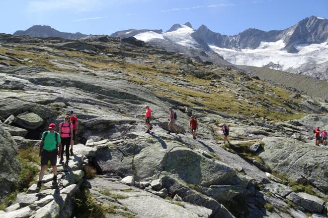 Wandersteig zur Zittauer Hütte