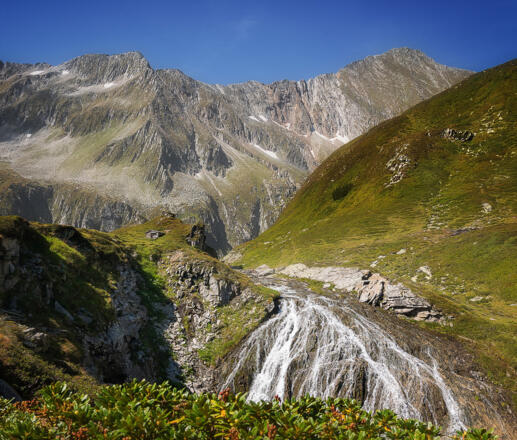 Wasserfall kurz unterhalb vom Seebachsee