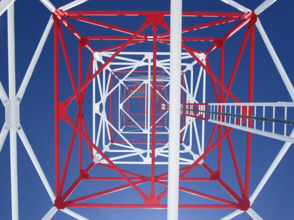 Masten auf der Plattenspitze