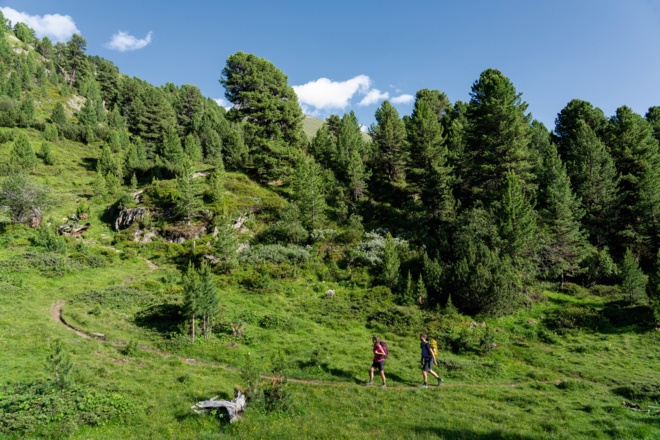 Aufstieg zur Ramoalm