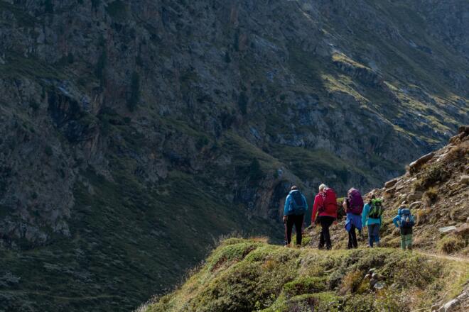 Aufstieg zum Hochjoch Hospiz