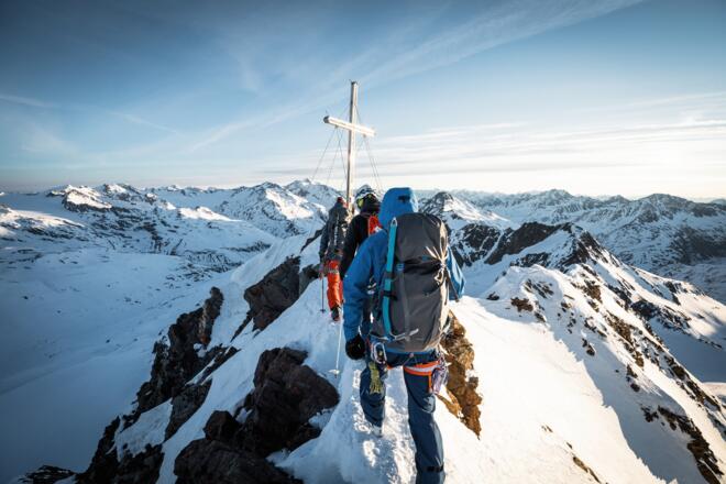 Anstieg zur Finailspitze