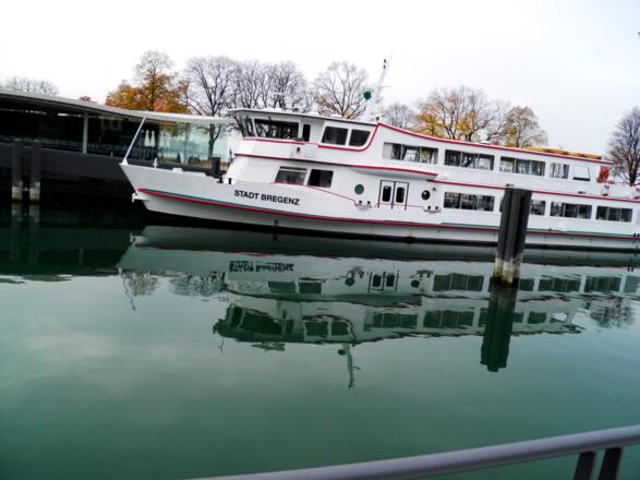am Hafen von Bregenz