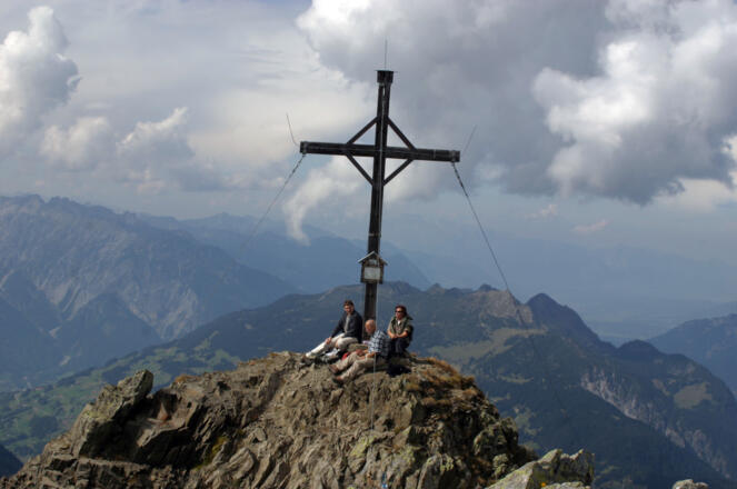 Gipfel der Lobspitze