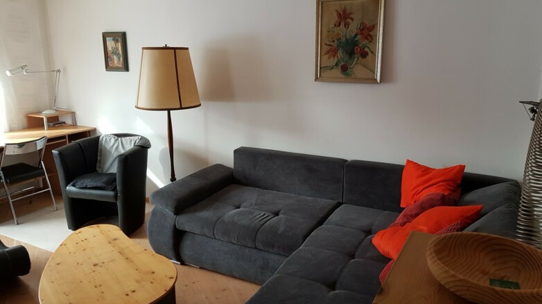 Wohnzimmer/Schlafcouch