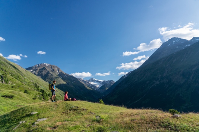 Aussicht auf der Ramolalm