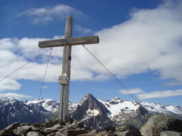 Gipfelkreuz Wilder Mann
