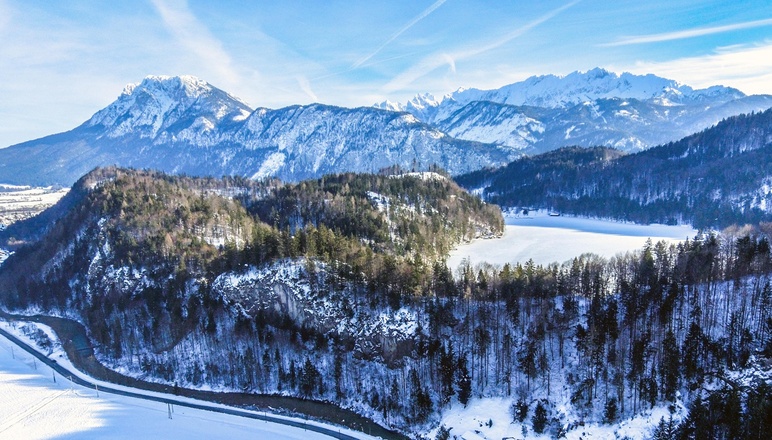 Kiefersfelden, Hechtsee, Kaisergebirge