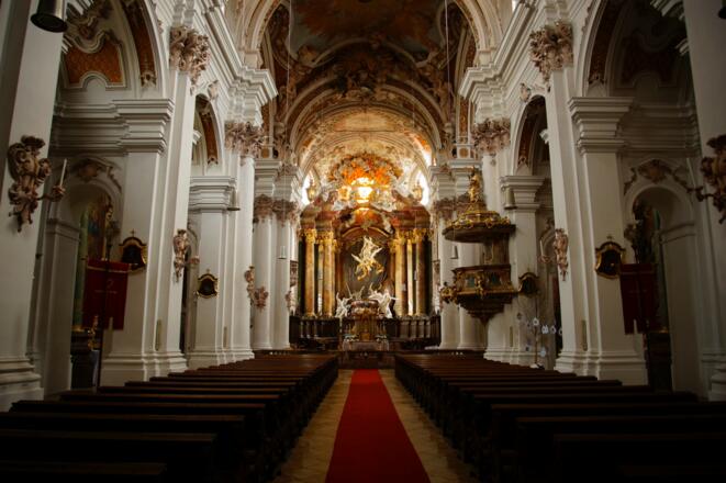 Kloster Rohr mit Asamkirche