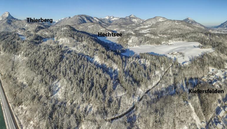 Thierberg Pendling Hechtsee Kiefersfelden Panorama