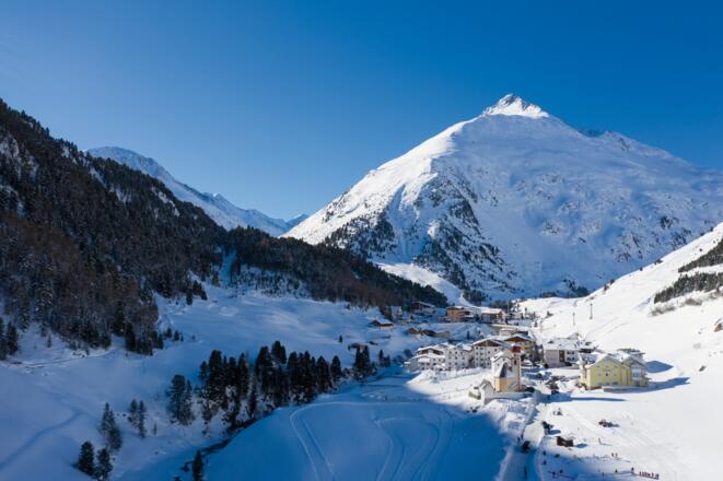 Bergsteigerdorf Vent - Winter