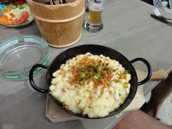 Leckeres Essen auf der Trattenbach Grundalm
