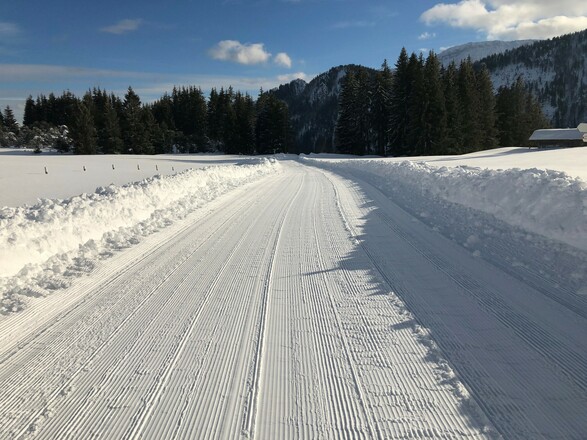Die Gundhütten Piste - mehr Autobahn Danke Berni