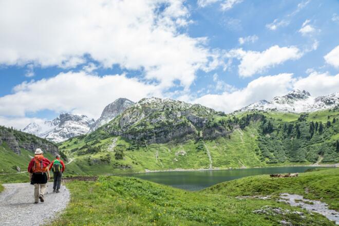 Auf dem Weg zum Formarinsee