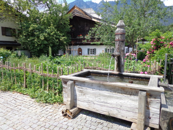 Kräutergarten in Garmisch