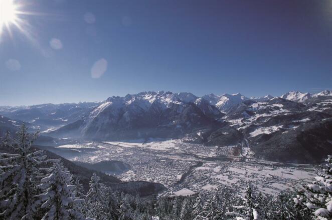 Winter Panorama Bludenz