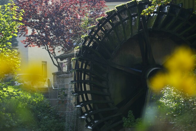 Das Wasserrad in Georgensgmünd