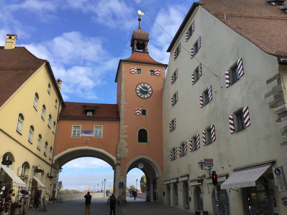 Schleifenroute - Regensburg Brückturm/Schuldturm