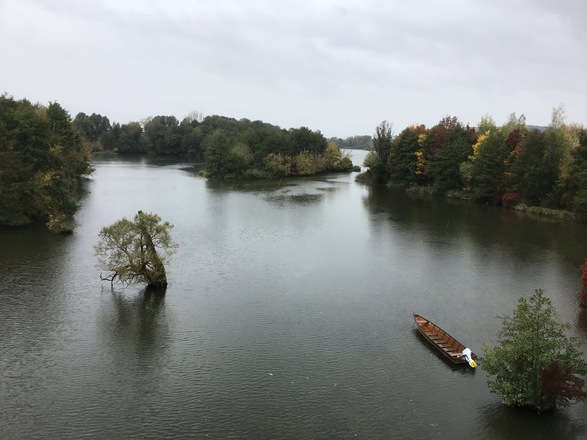 Schleifenroute - die Donau auf dem Weg nach Straubing