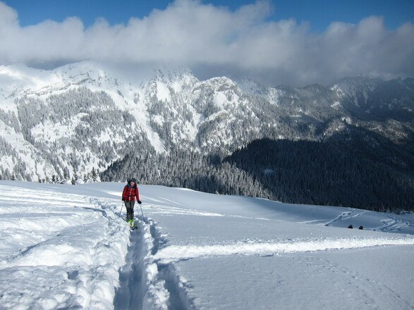 Aufstieg zur Scheinbergspitze