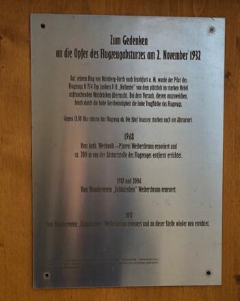 Schild Fliegerkreuz