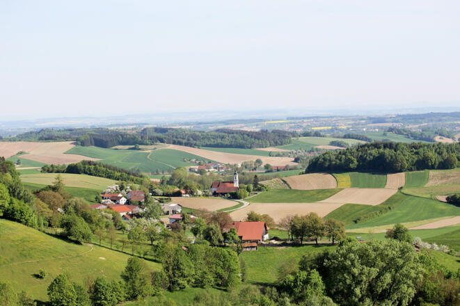 Ausblick auf der Tour