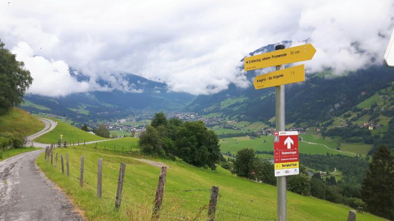 Op de helling richting Bad Hofgastein