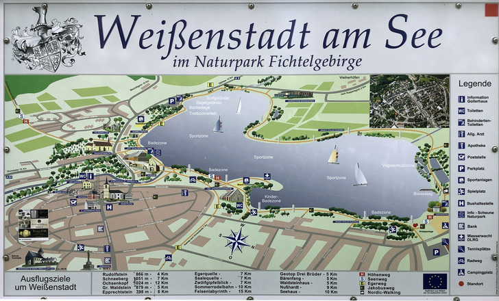 Infotafel Weißenstädter See