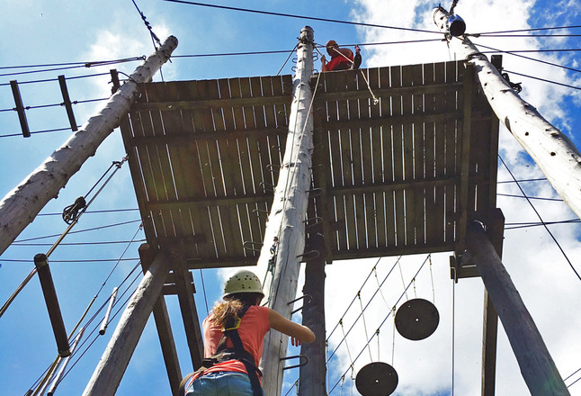 Hochseilgarten Steinach
