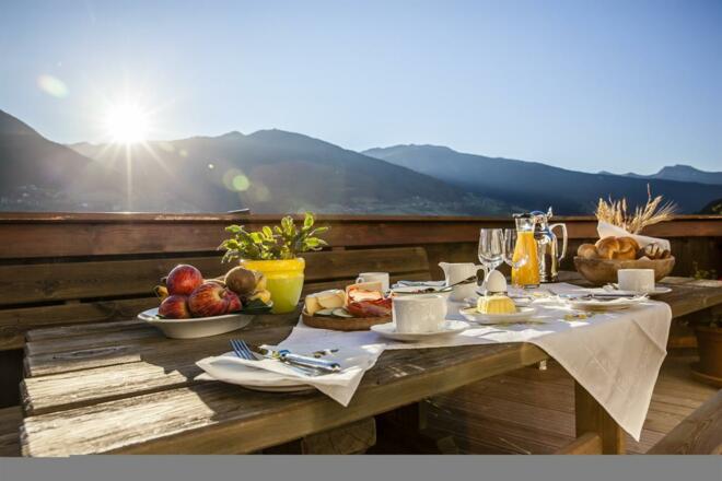 Frühstück Terrasse