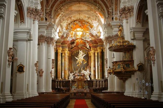 Barocke Asamkirche Kloster Rohr
