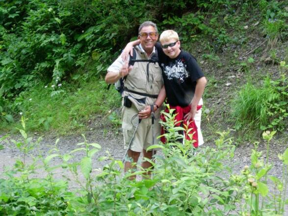 Manu als Wanderführer